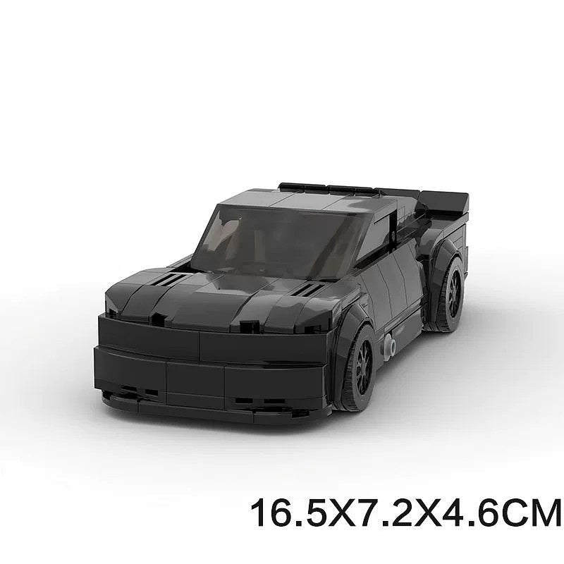 2022 Cup Series Stock Car MOC Building Kit | Racing Vehicle Model - 5