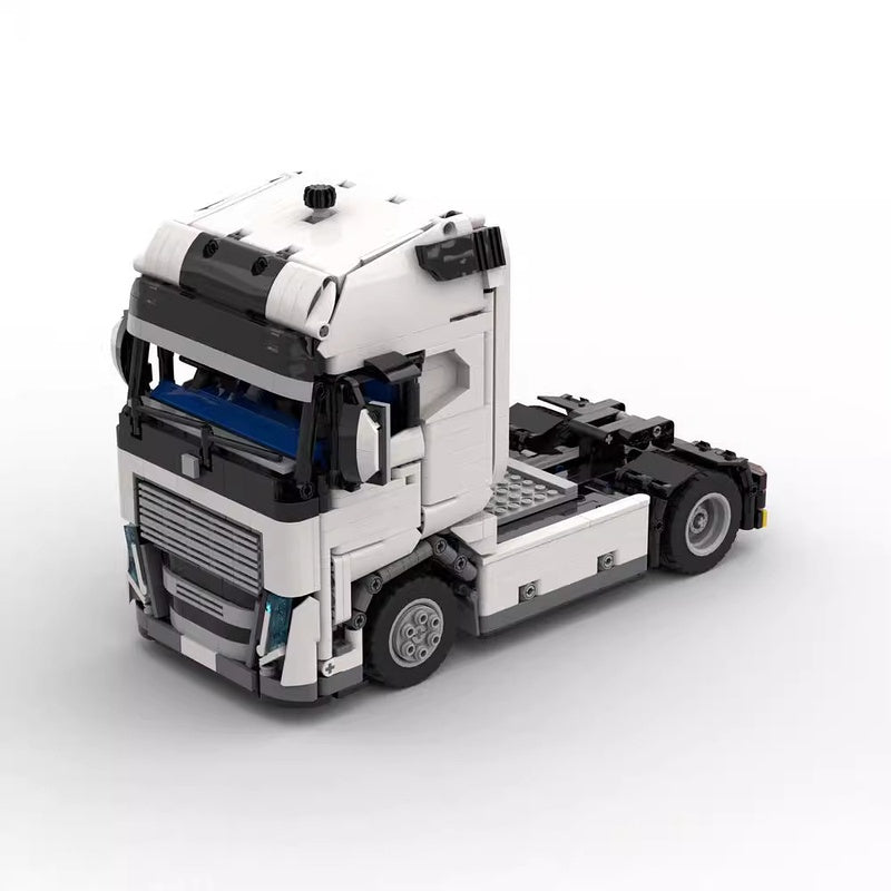 2022 FH High-Roof Heavy Hauler Euro Semi Truck Building Kit | LEGO-Compatible MOC - 1