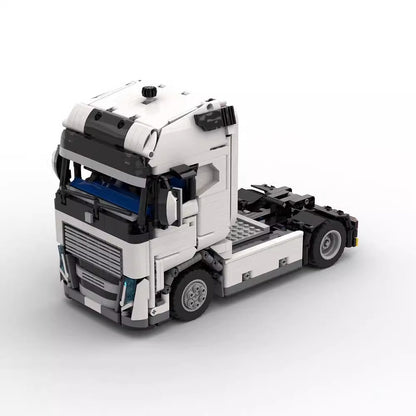 2022 FH High-Roof Heavy Hauler Euro Semi Truck Building Kit | LEGO-Compatible MOC - 2