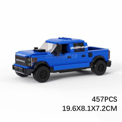 2022 High-Performance Off-Road Pickup Truck Building Kit | LEGO-Compatible MOC - 3