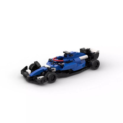 2024 Formula Racing Car 8-Stud Wide Building Kit | LEGO-Compatible MOC - 2