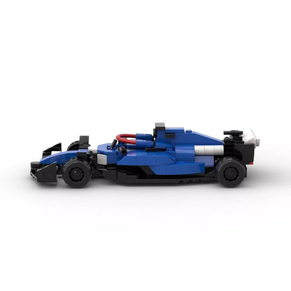 2024 Formula Racing Car 8-Stud Wide Building Kit | LEGO-Compatible MOC - 3
