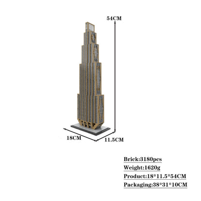 270 Park Avenue Building Kit | 1:800 Scale | LEGO-Compatible MOC - 4