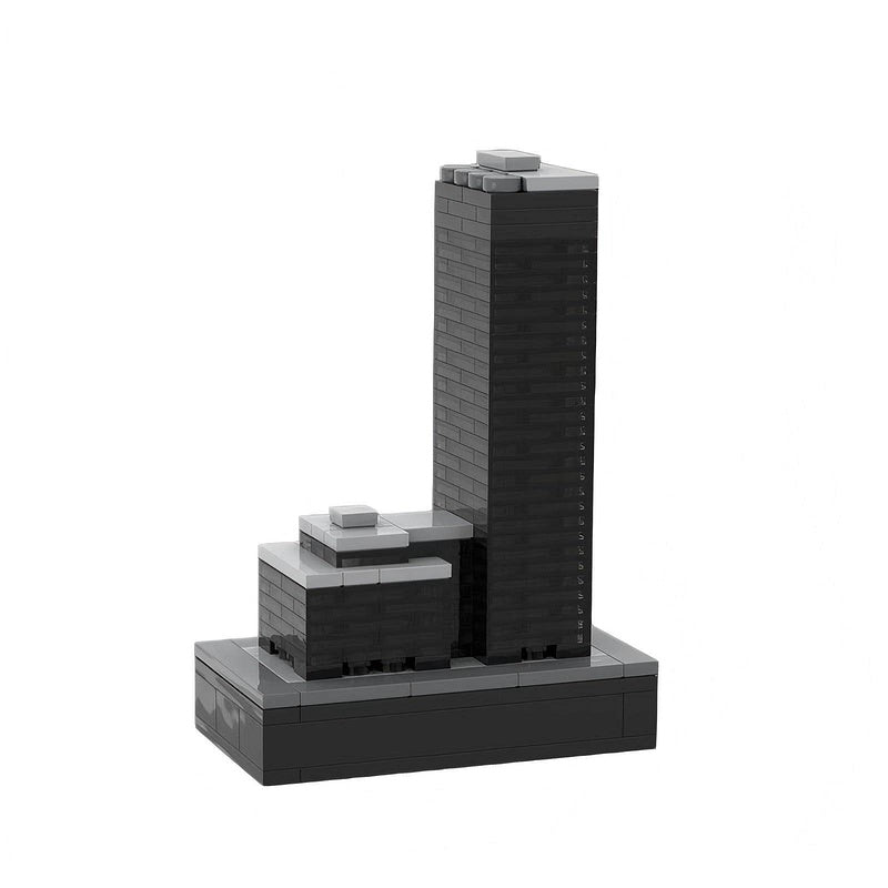 270 Park Avenue Union Carbide Skyscraper Building Kit | LEGO-Compatible MOC - 1
