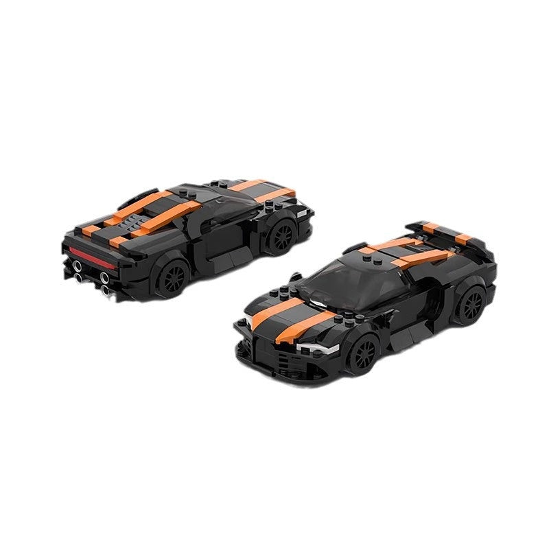 300+ Speed Hypercar Building Kit | LEGO-Compatible MOC - 4