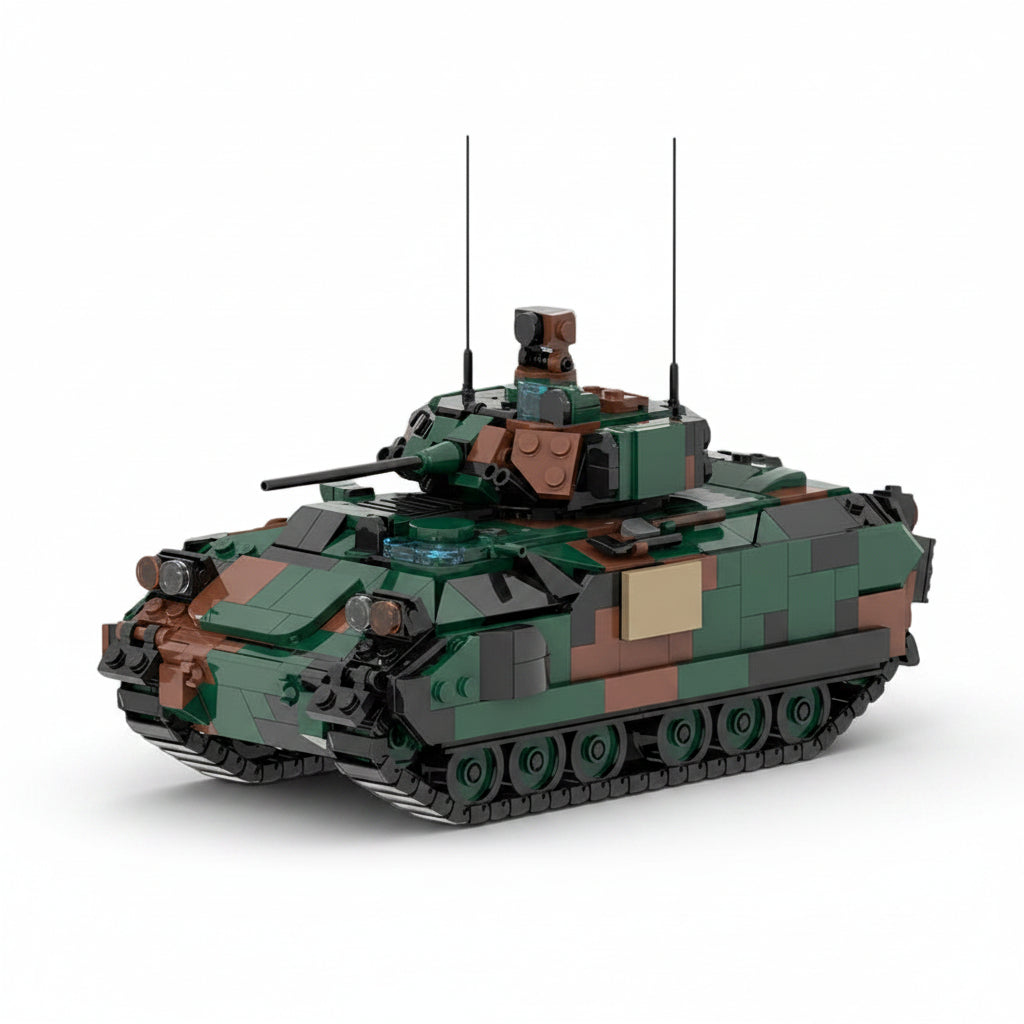 M2A3 Bradley Infantry Fighting Vehicle 1/35 MOC Building Kit - 1
