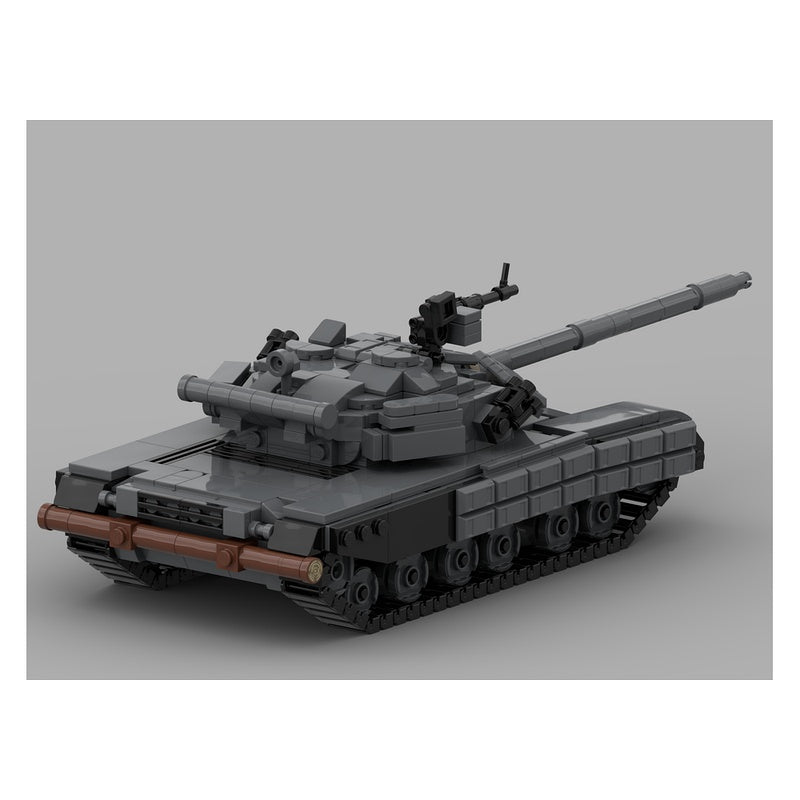 T-64BV Ukrainian Main Battle Tank 1/35 MOC Building Kit - 2