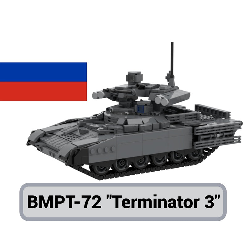 BMPT-72 Tank Support Vehicle 1/35 Scale MOC Building Kit - 1