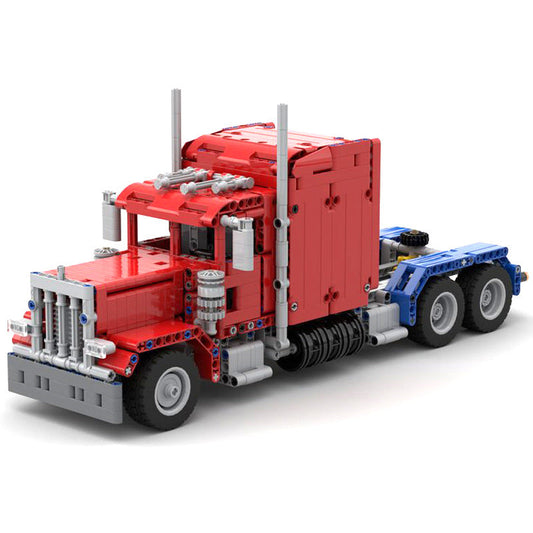 379 Classic American Long-Haul Building Kit | LEGO-Compatible MOC - 1