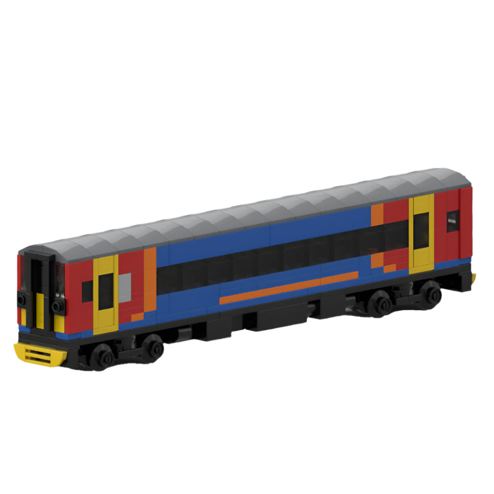 4-Wide Class 153 Diesel Railcar Train | East Midlands Railway Livery | Compatible MOC - 1