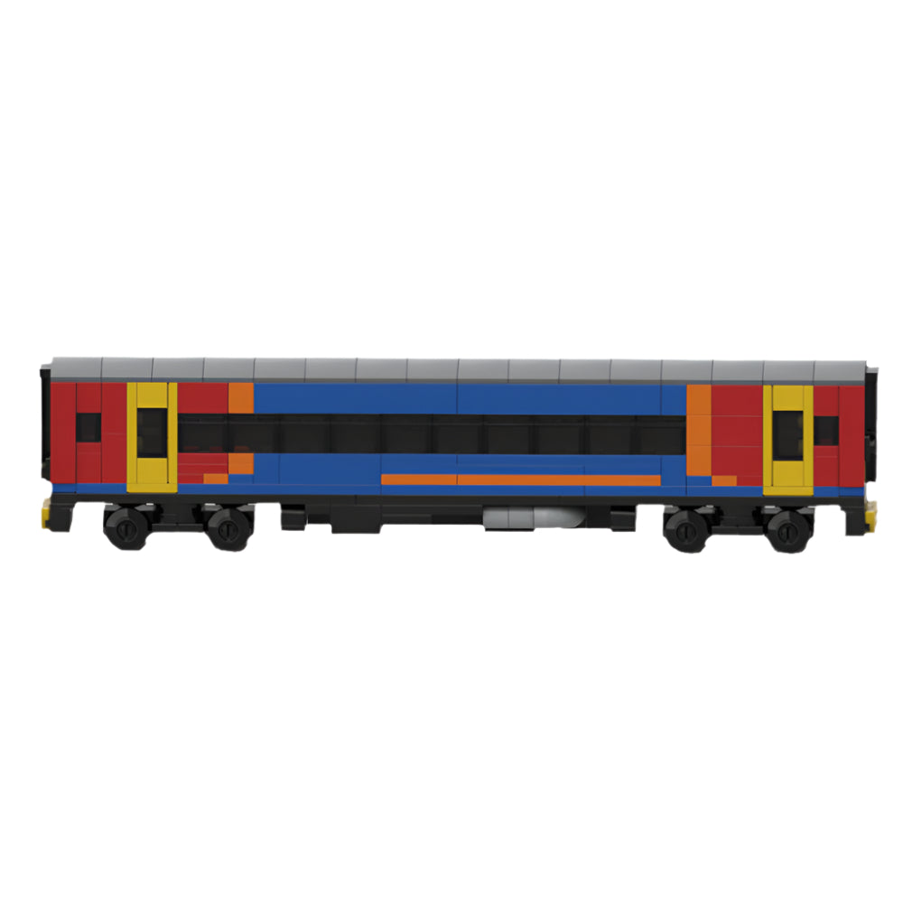4-Wide Class 153 Diesel Railcar Train | East Midlands Railway Livery | Compatible MOC - 3