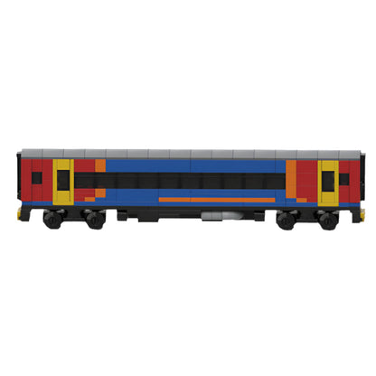 4-Wide Class 153 Diesel Railcar Train | East Midlands Railway Livery | Compatible MOC - 3
