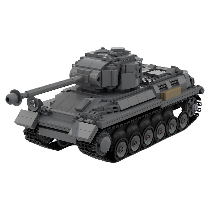 44M TAS Hungarian WWII Medium Tank MOC Building Kit - 1