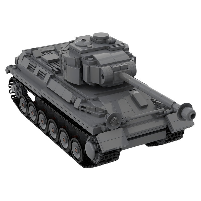44M TAS Hungarian WWII Medium Tank MOC Building Kit - 2