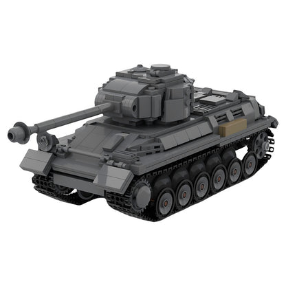 44M TAS Hungarian WWII Medium Tank MOC Building Kit - 4
