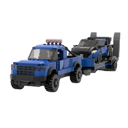 4x4 Off-Road Raptor Truck and Rally Racing Car Building Kit - 1