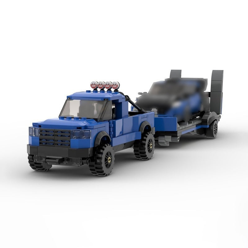 4x4 Off-Road Raptor Truck and Rally Racing Car Building Kit - 2