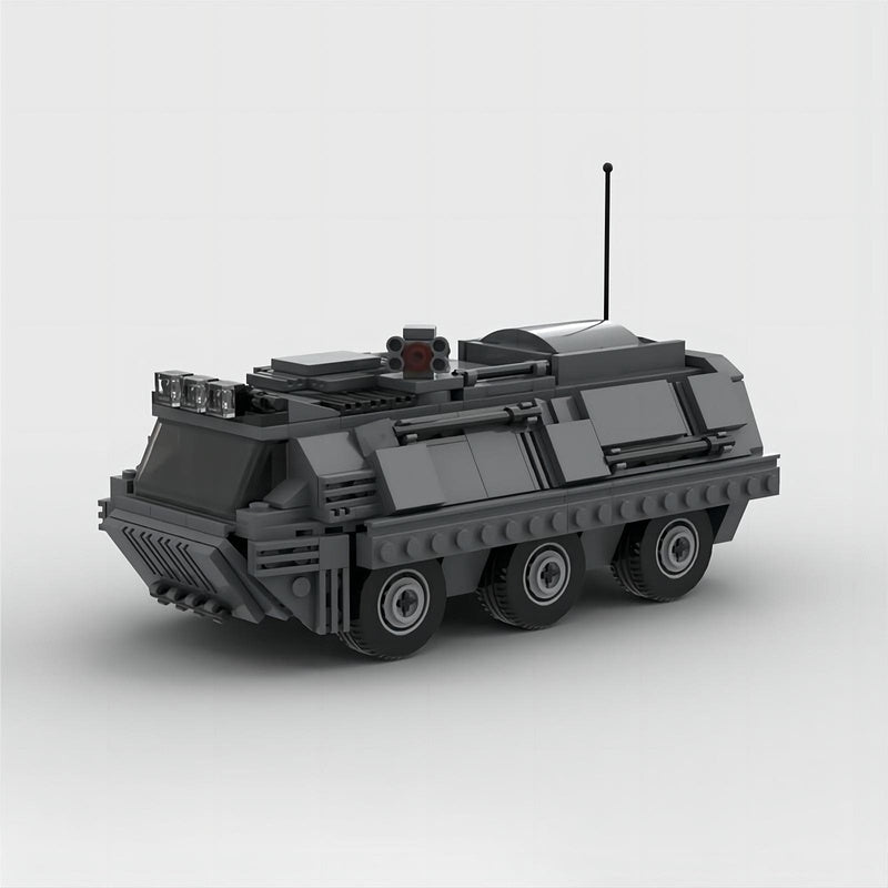 6-Wheel Armored Personnel Carrier APC MOC Building Kit - 1