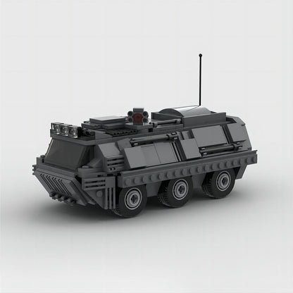 6-Wheel Armored Personnel Carrier APC MOC Building Kit - 1