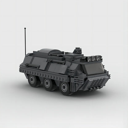 6-Wheel Armored Personnel Carrier APC MOC Building Kit - 5