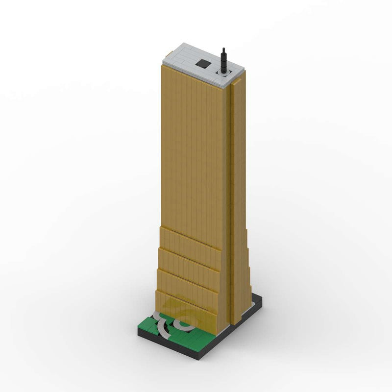 63 Building MOC Building Kit | Seoul Skyscraper Architecture Model - 1