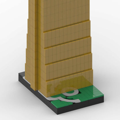 63 Building MOC Building Kit | Seoul Skyscraper Architecture Model - 3