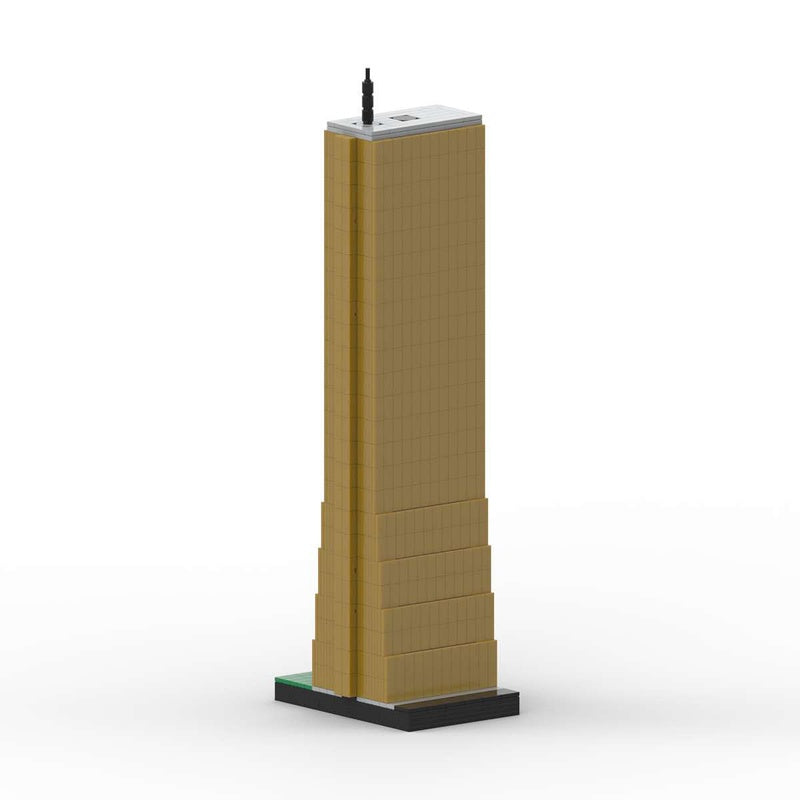 63 Building MOC Building Kit | Seoul Skyscraper Architecture Model - 4