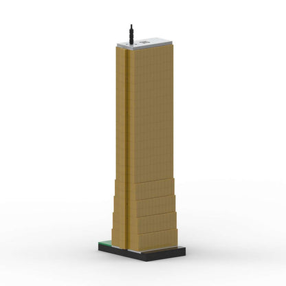 63 Building MOC Building Kit | Seoul Skyscraper Architecture Model - 4