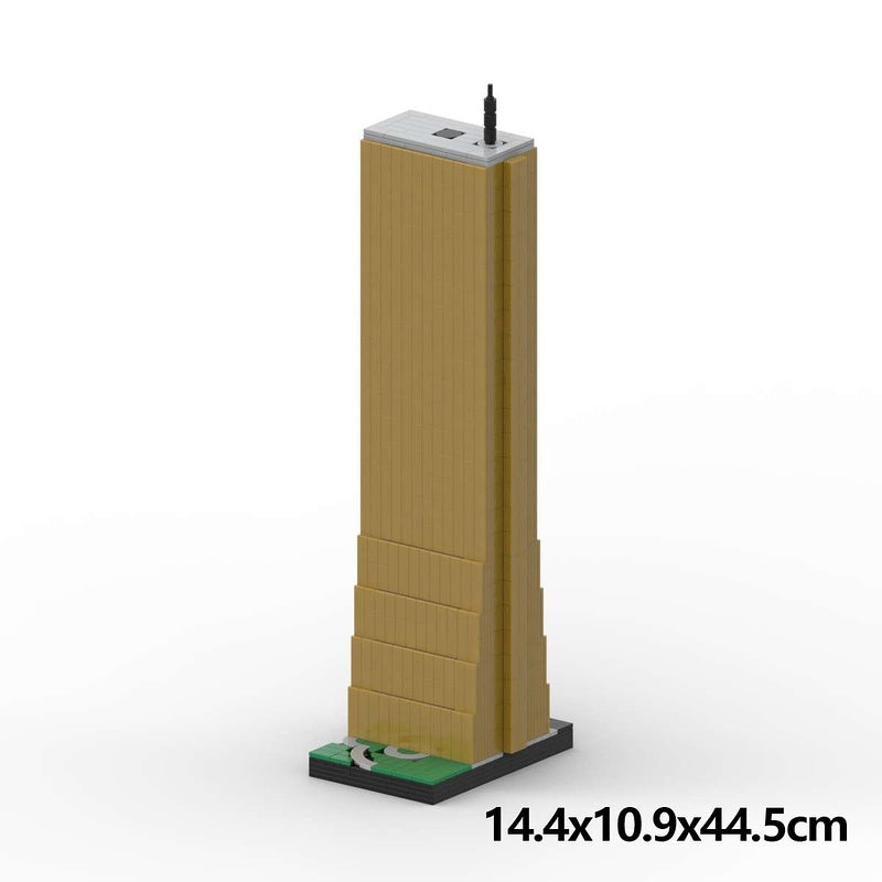 63 Building MOC Building Kit | Seoul Skyscraper Architecture Model - 5