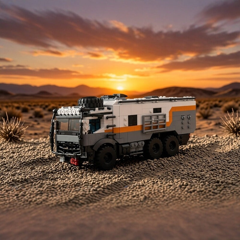 6x6 Expedition Overland Camper Truck MOC Building Kit - 5