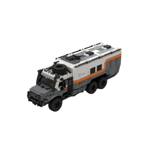 6x6 Overland Expedition Camper Truck MOC Building Kit - 1