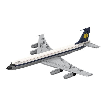 707 Classic Jetliner MOC Building Kit | 1:80 Scale Aircraft Model - 2