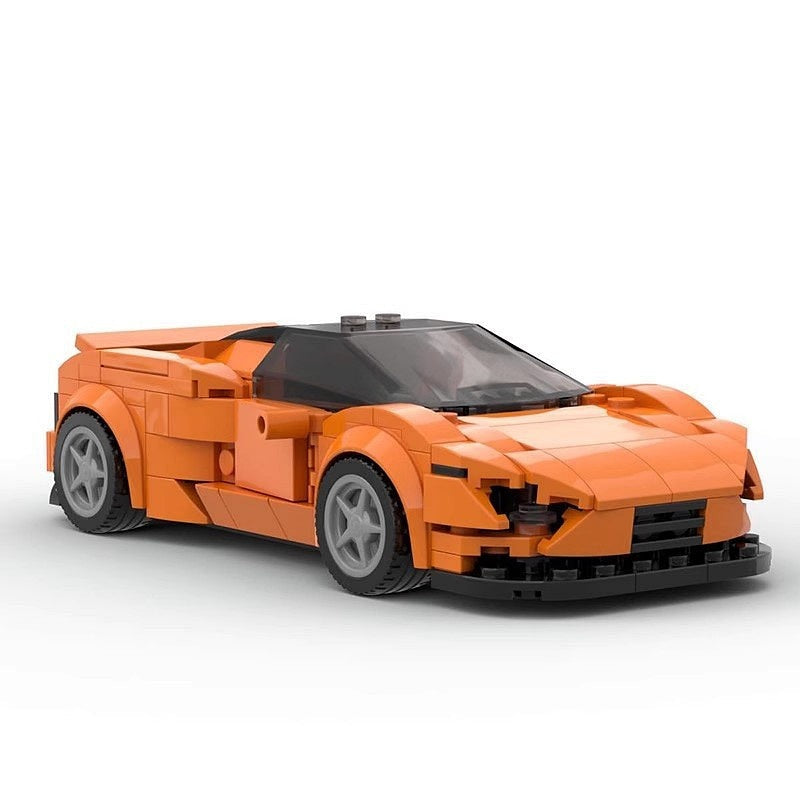 720-Class Twin Turbo Hypercar MOC Building Kit | Sports Car Model - 2