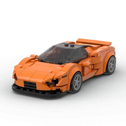 720-Class Twin Turbo Hypercar MOC Building Kit | Sports Car Model - 4