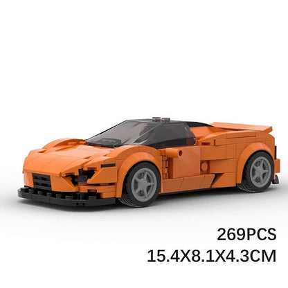 720-Class Twin Turbo Hypercar MOC Building Kit | Sports Car Model - 6