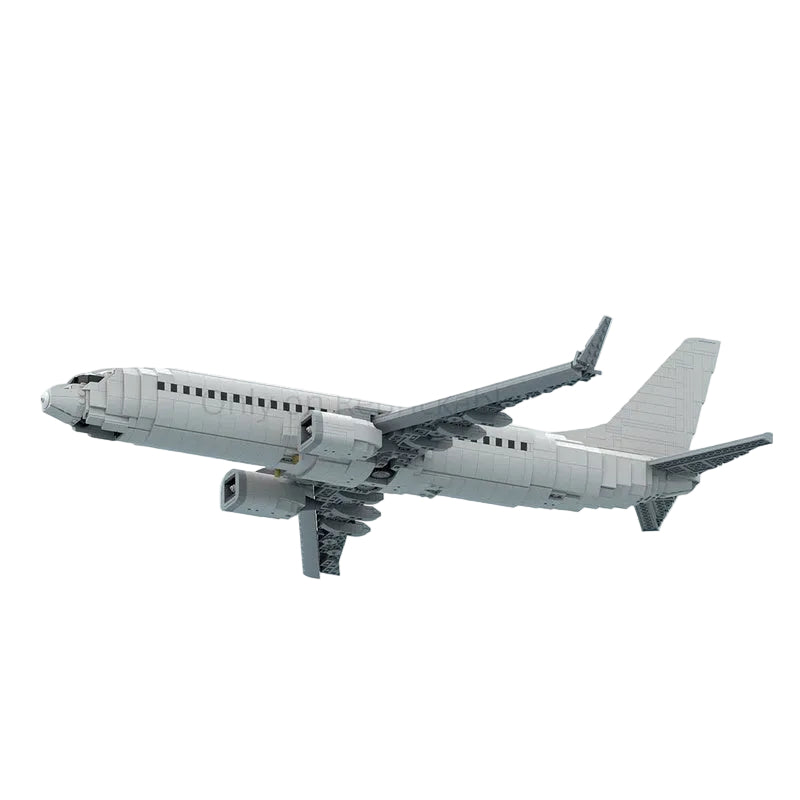 737-800 Twin-Engine Narrow-Body Passenger Jet MOC Building Kit - 2