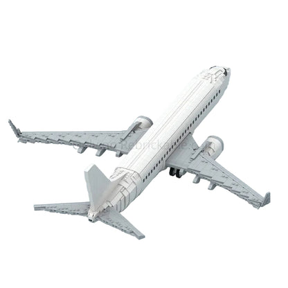 737-800 Twin-Engine Narrow-Body Passenger Jet MOC Building Kit - 5