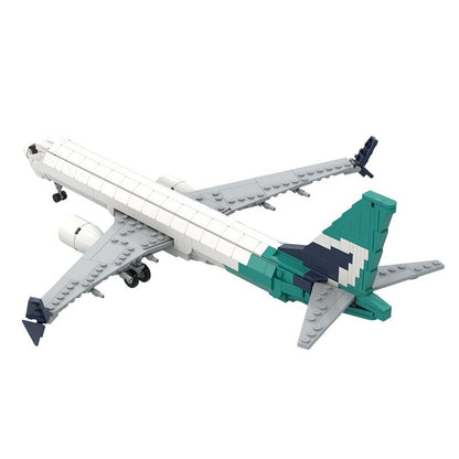 737 MAX 8 Commercial Aircraft MOC Building Kit | 1:100 Jet Model - 2