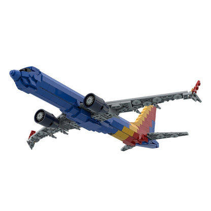 737 MAX 8 Commercial Aircraft MOC Building Kit | 1:100 Jet Model - 7