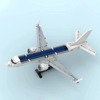 737 MAX 8 Twin-Engine Narrow-Body Passenger Jet MOC Building Kit - 2