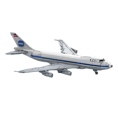 747-100 Classic Jumbo Jet MOC Building Kit | Commercial Aircraft Model - 3