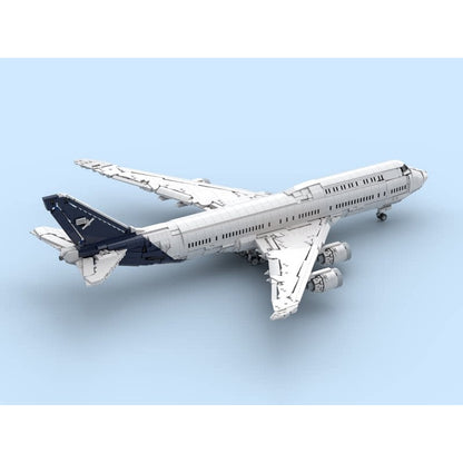 747-8I Four-Engine Double-Deck Jumbo Jet MOC Building Kit - 2
