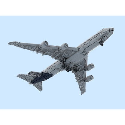 747-8I Four-Engine Double-Deck Jumbo Jet MOC Building Kit - 3