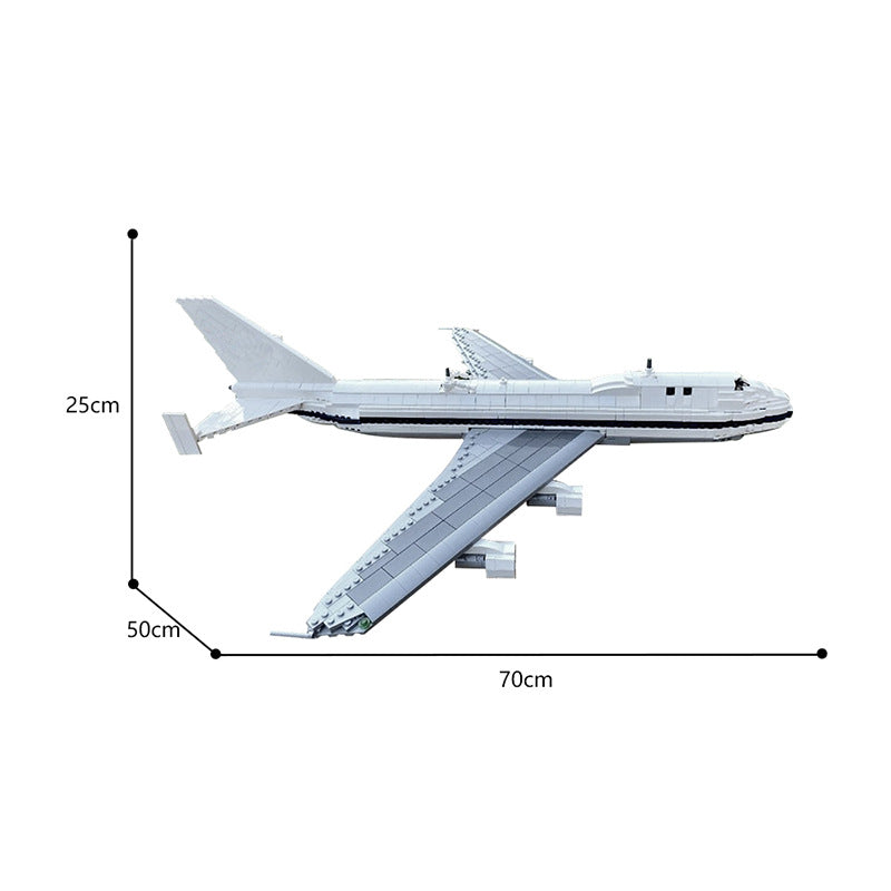747 Shuttle Carrier Aircraft Building Kit | LEGO-Compatible MOC - 3