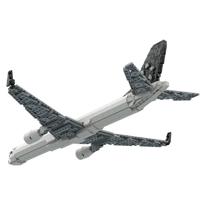 757-200 MOC Commercial Aircraft Building Kit | 1:100 Scale Jet Model - 3