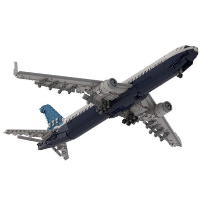 777X Wide-Body Airliner MOC Building Kit | Commercial Aircraft Model - 4