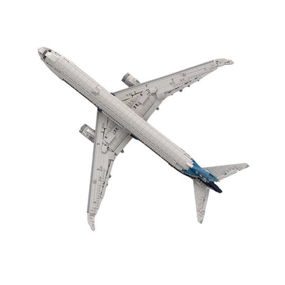 777X Wide-Body Airliner MOC Building Kit | Commercial Aircraft Model - 5