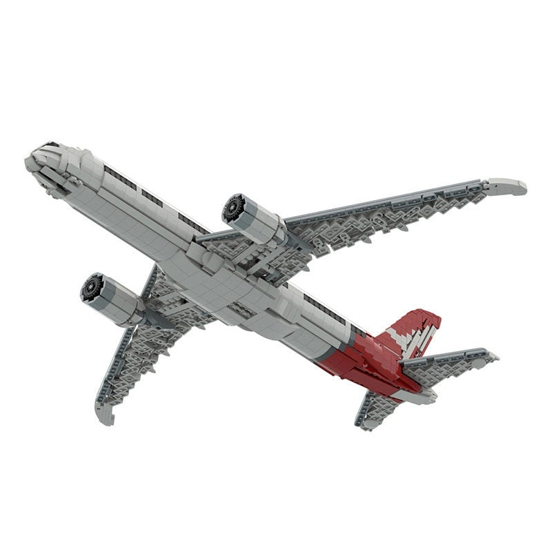 787-9 MOC Commercial Aircraft Building Kit | 1:100 Scale Jet Model - 4