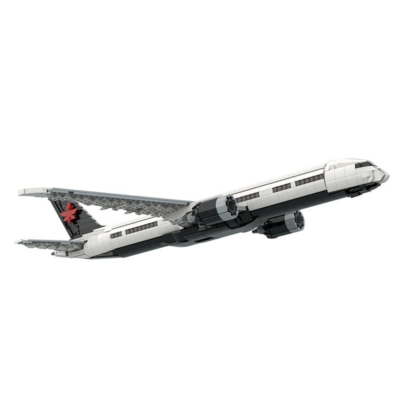787-9 MOC Commercial Aircraft Building Kit | 1:100 Scale Jet Model - 8