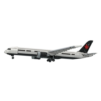 787-9 MOC Commercial Aircraft Building Kit | 1:100 Scale Jet Model - 9